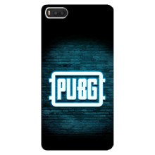 Чехол PUBG для Ксяоми Ми 8 (AlphaPrint) (Лого PUBG)