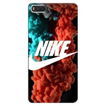 Чехол для Xiaomi Mi8 - с принтом Найк (AlphaPrint) (Дымчатый найк)