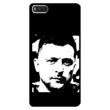 Чехол для Xiaomi Mi8 (AlphaPrint - с принтом Зеленского) – Зеленский АРТ