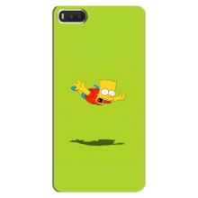 Чехол с Симпсонами для Xiaomi Mi8 (VPrint) (Барт Симпсон)