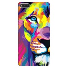 Чехол со Львом для Xiaomi Mi8 (VPrint) (Яркий Лев)