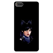 Чехлы Венсдей на Xiaomi Mi8 Уэнсдей (AlphaPrint) (серьезная Уэнздей)