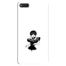 Чехлы Венсдей на Xiaomi Mi8 Уэнсдей (AlphaPrint) (танец Уэнздей)