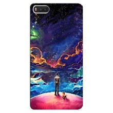 Космические Чехлы для Ксяоми Ми 8 (VPrint) (Галактический вид)