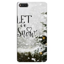 Новогодние, Праздничные Чехлы для Xiaomi Mi8 - 2024 год (Let it snow)