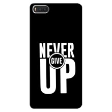 Силіконовый Чохол на Xiaomi Mi8 з картинкою НАЙК (Never Give UP)