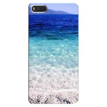 Силиконовый чехол с КАРТИНКАМИ лето для Xiaomi Mi8 (AlphaPrint) (Море)