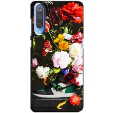 Бренднові Чохли для Xiaomi Mi 9 - (PREMIUMPrint) – Nike цветы