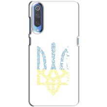 Чохли для Xiaomi Mi 9 Укр. Символіка (AlphaPrint) (Герб з букв)