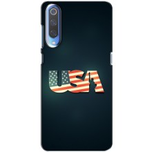 Чехол Флаг USA для Xiaomi Mi 9 (USA)