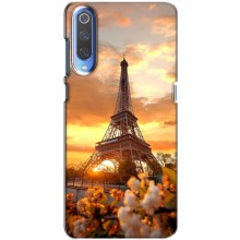 Чохол Ейфелева Вежа Xiaomi Mi 9 - (AlphaPrint) (Сонячня вежа)