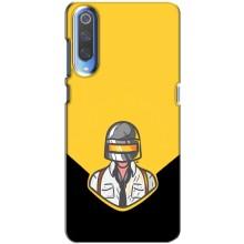 Чехол PUBG для Ксяоми Ми 9 (AlphaPrint) (Пабг в шлеме)