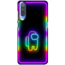 Чехол Амонг Ас для Xiaomi Mi 9 (AlphaPrint) (Яркий скин)