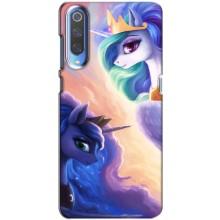 Чехол для Ксяоми Ми 9 - (Единорожки - Новинки) (AlphaPrint) (Единорожки)