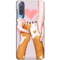 Чехол (ТПУ) Милые собачки для Xiaomi Mi 9 – Любовь к собакам