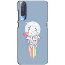 Чехол Unicorn на Xiaomi Mi 9 (Единорог космонавт)