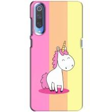 Чехол Unicorn на Xiaomi Mi 9 (Радужный Единорог)