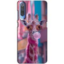Чехол с принтом стильные животные для Ксяоми Ми 9 (Стильный жирав)