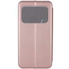 Кожаный чехол (книжка) Classy для Xiaomi Poco C40 – Rose Gold