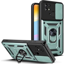 Ударопрочный чехол Camshield Serge Ring для Xiaomi Poco C40 – Зеленый
