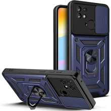 Ударопрочный чехол Camshield Serge Ring для Xiaomi Poco C40 – Синий