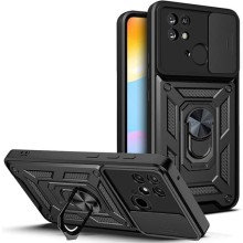 Ударопрочный чехол Camshield Serge Ring для Xiaomi Poco C40 – Черный