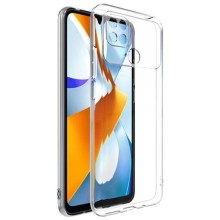 TPU чехол Epic Transparent 1,5mm Full Camera для Xiaomi Poco C40 – Прозрачный