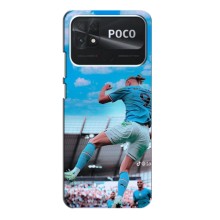Чехлы с принтом для Xiaomi POCO C40 Футболист (Эрлинг Холанд)