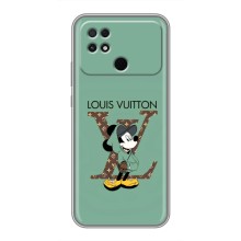 Чехлы Луи Витон для Xiaomi POCO C40 (AlphaPrint - LOUIS VUITTON) – Микки Маус LV