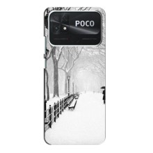 Чохли на Новий Рік Xiaomi POCO C40 – Снігом замело