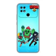 Чехлы Brawl Stars для Xiaomi POCO C40 (AlphaPrint)