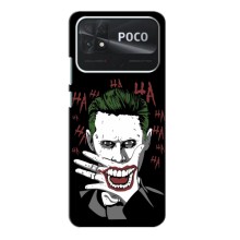 Чехлы с картинкой Джокера на Xiaomi Poco C40 (Hahaha)