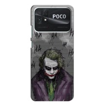 Чехлы с картинкой Джокера на Xiaomi Poco C40 – Joker клоун