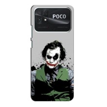 Чехлы с картинкой Джокера на Xiaomi Poco C40 (Взгляд Джокера)