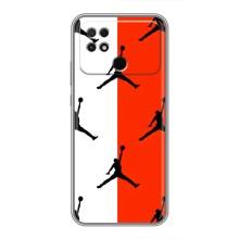 Чохли для Xiaomi POCO C40 - з картинкою JORDAN (AlphaPrint)