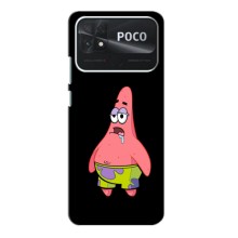 Чехлы с Патриком на Xiaomi Poco C40 (Патрик завис)