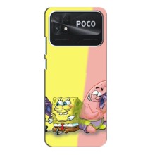 Чехлы с Патриком на Xiaomi Poco C40 (Звонок)