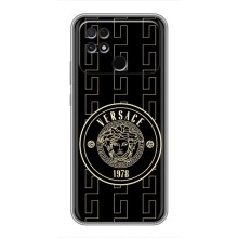 Чехлы VERSACE для Поко С40 (PREMIUMPrint) – Лого Версаче