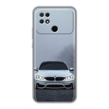 Чехол BMW для Поко С40 – БМВ в тумане