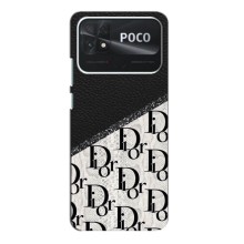 Чехол (Dior, Prada, YSL, Chanel) для Xiaomi POCO C40 – Диор