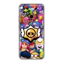 Чехол для Xiaomi POCO C40 Бравл Старс (VPrint) (Лого Brawl Stars)