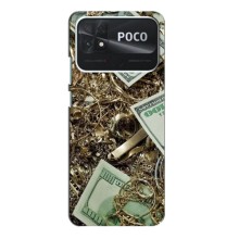Чехол (Дорого -богато) на Xiaomi Poco C40 – Баксы