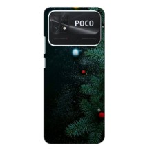 Чехол Новогодняя Елка на Xiaomi Poco C40 (Елка)