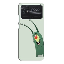 Чехол с картинкой "Одноглазый Планктон" на Xiaomi Poco C40 (Милый Планктон)