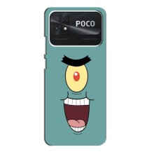 Чехол с картинкой "Одноглазый Планктон" на Xiaomi Poco C40 (Планктон)