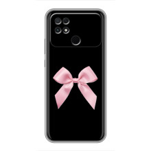 Чехол банты для Xiaomi POCO C40 – Бант на черном
