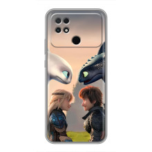 Чехол как приручить дракона на Xiaomi POCO C40 – Гикавка и Астрид