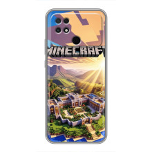 Чохол з картинками Майнкрафт для Сяомі ПОКО Ц40 – Minecraft