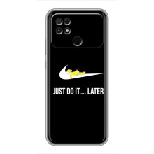 Чехол с логотипом Найк на Xiaomi POCO C40 – Nike just do it