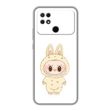 Чохол з принтом Лабубу для Xiaomi POCO C40 – Бежевий Лабубу